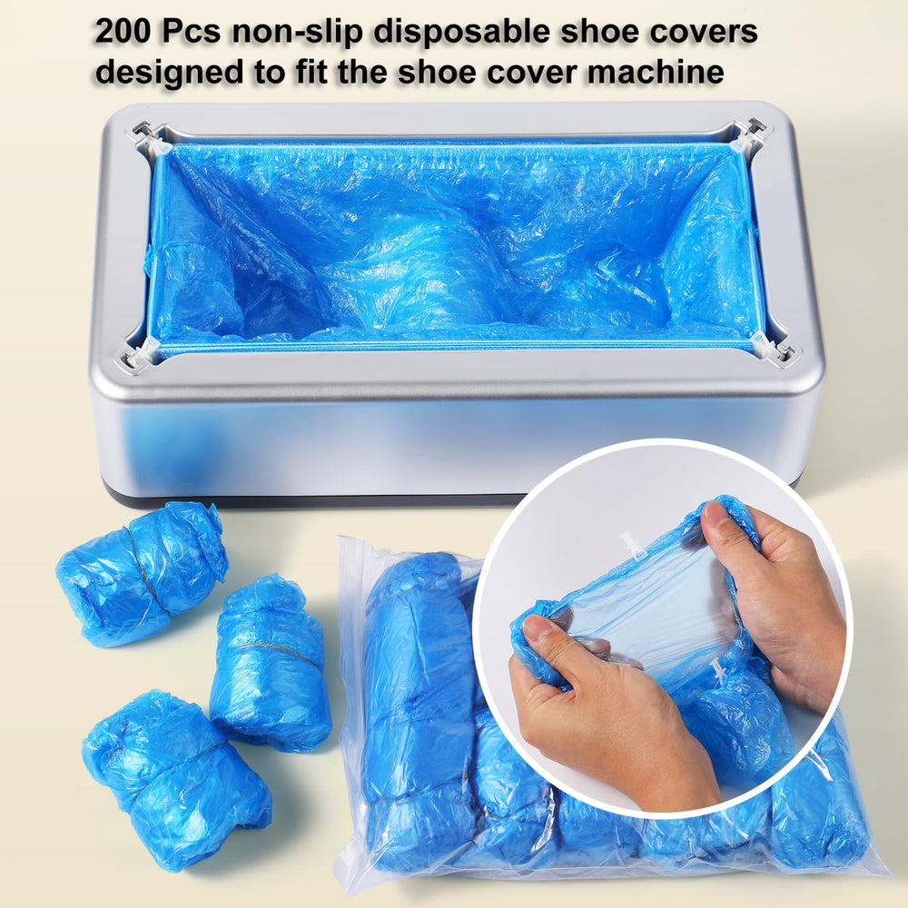 LYSHIYI shoe covers dispenser fits US men size 11 and larger for versatility