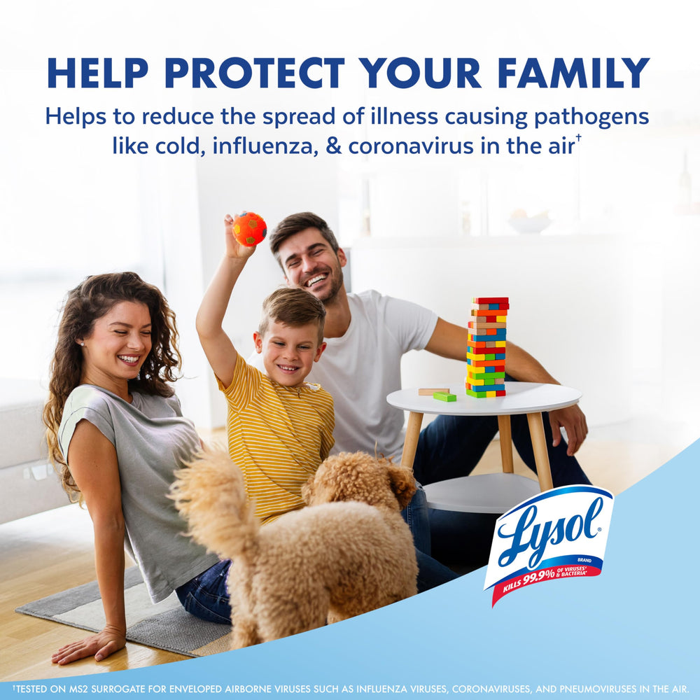 Lysol Air Sanitizer kitchen-use for a fresh indoor atmosphere.