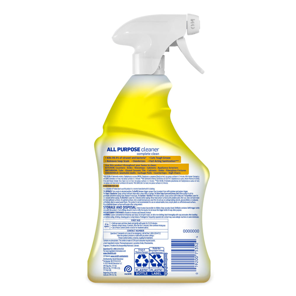 Two-pack Lysol disinfecting spray for convenient cleaning rounds