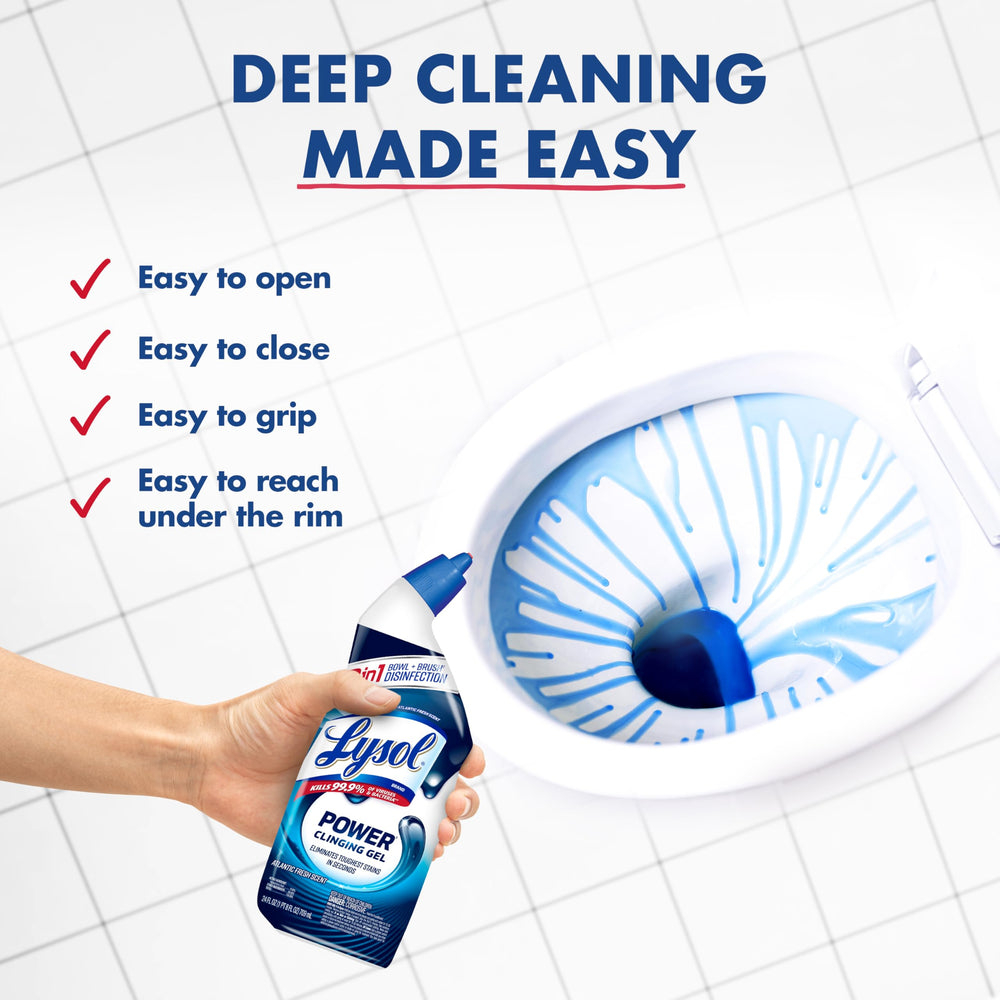 Atlantic fresh scent neutralizes odors at the source.