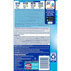 Lysol Disinfectant Spray Crisp Linen couch fabric treatment for odor control.