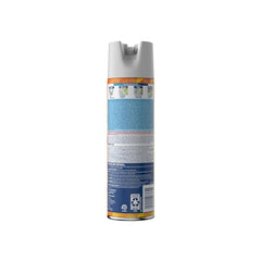 Lysol Mango Hibiscus spray nozzle in action for quick disinfection