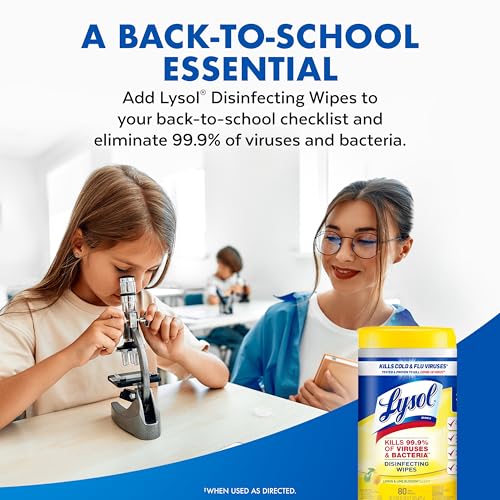 Lysol Disinfecting Wipes Bundle all-purpose cleaner on tough spots