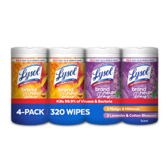 Lysol Disinfecting Wipes bundle pack for quick surface disinfection.