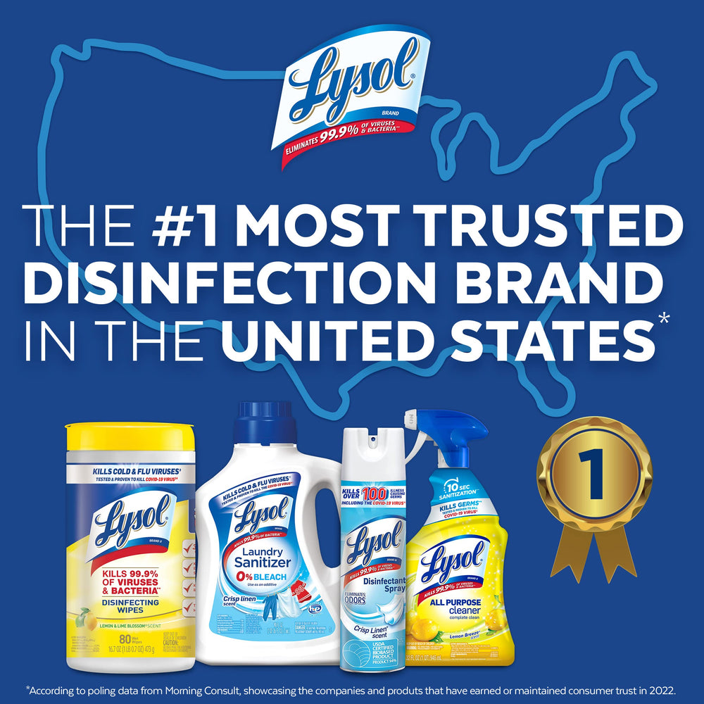 Lysol Disinfecting Wipes remove pet dander and pollen for cleaner air