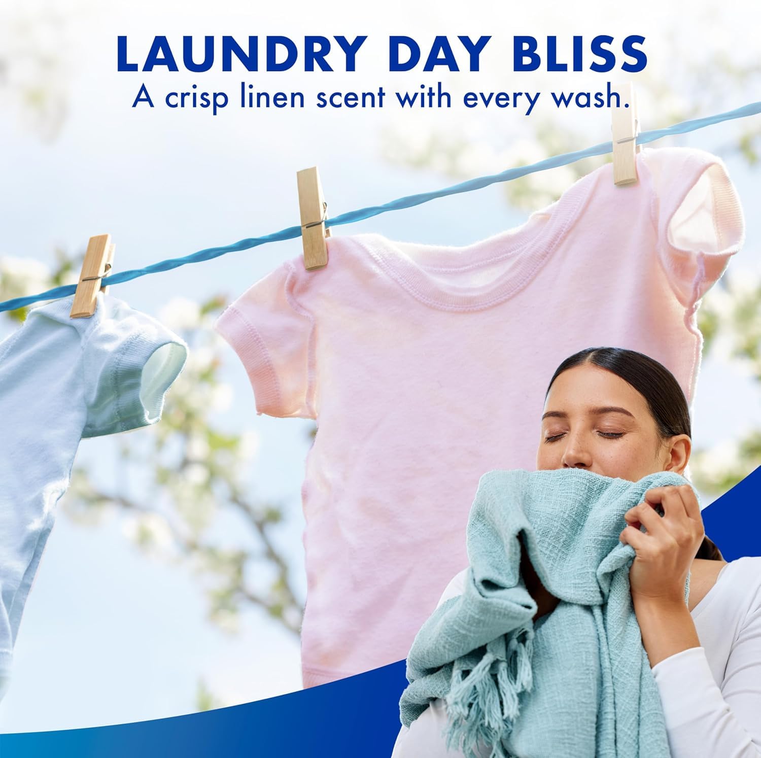 Lysol four-pack display for home laundry needs.