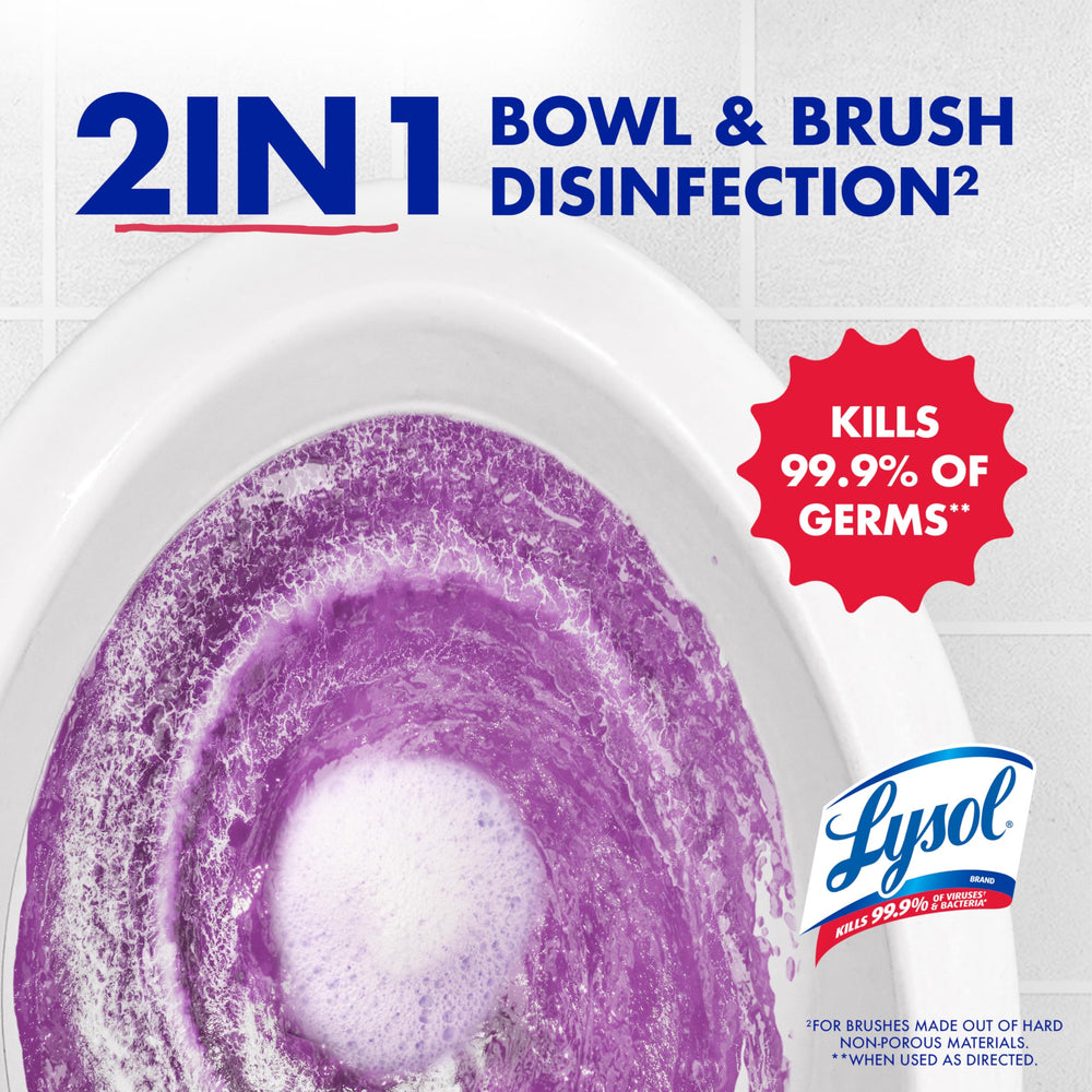 Lysol odor-control action eliminates odors with a fresh scent.