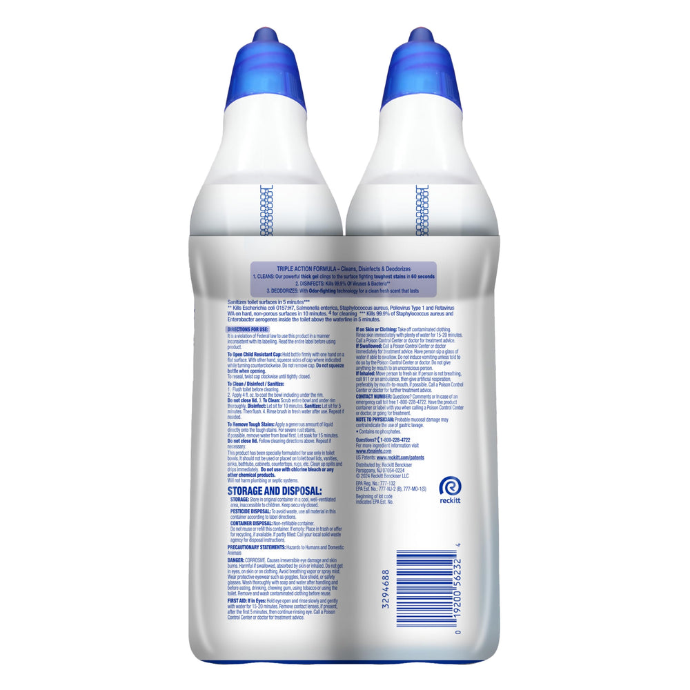 Pack of two Lysol for convenient household use