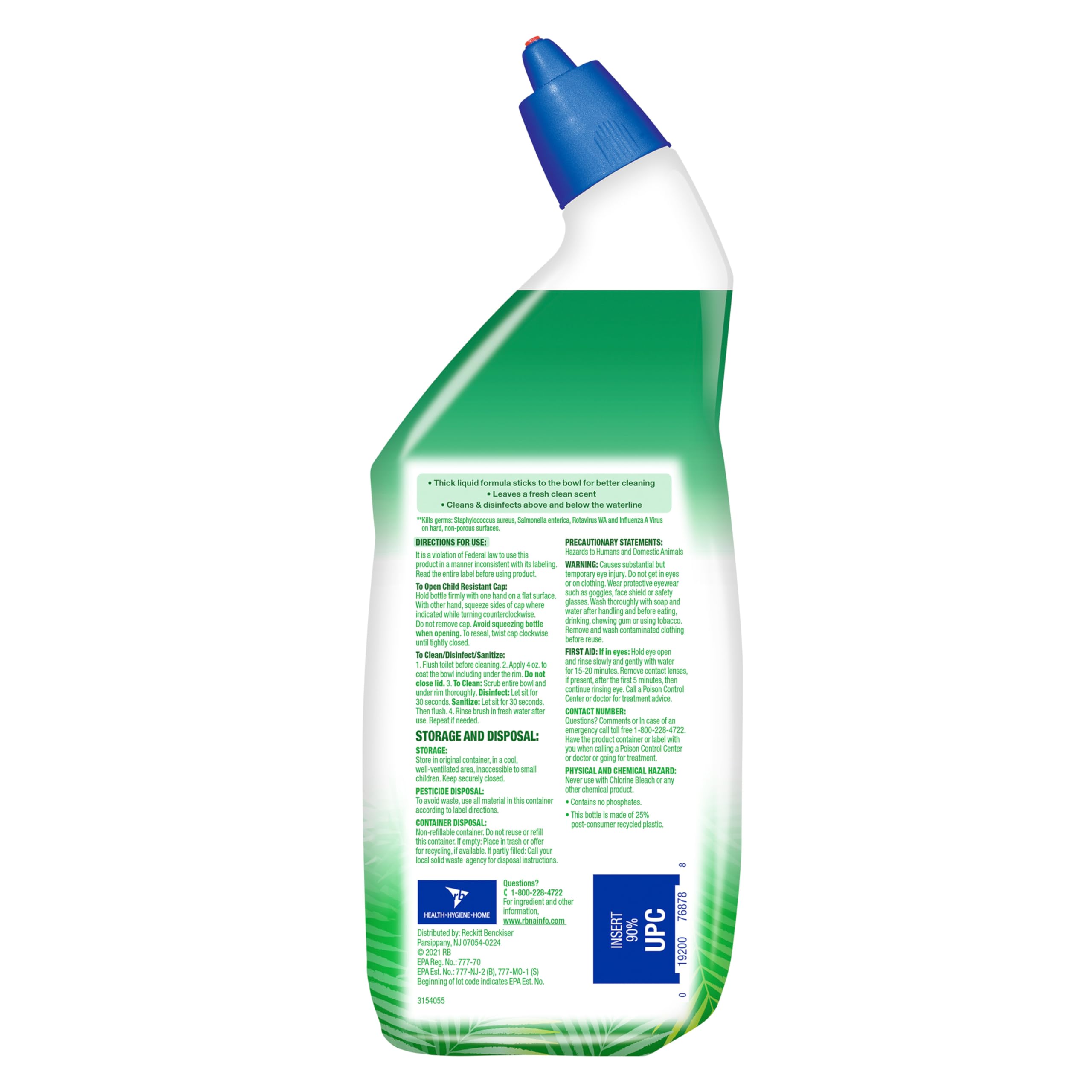 Lysol Forest Rain scent close-up highlighting fresh fragrance