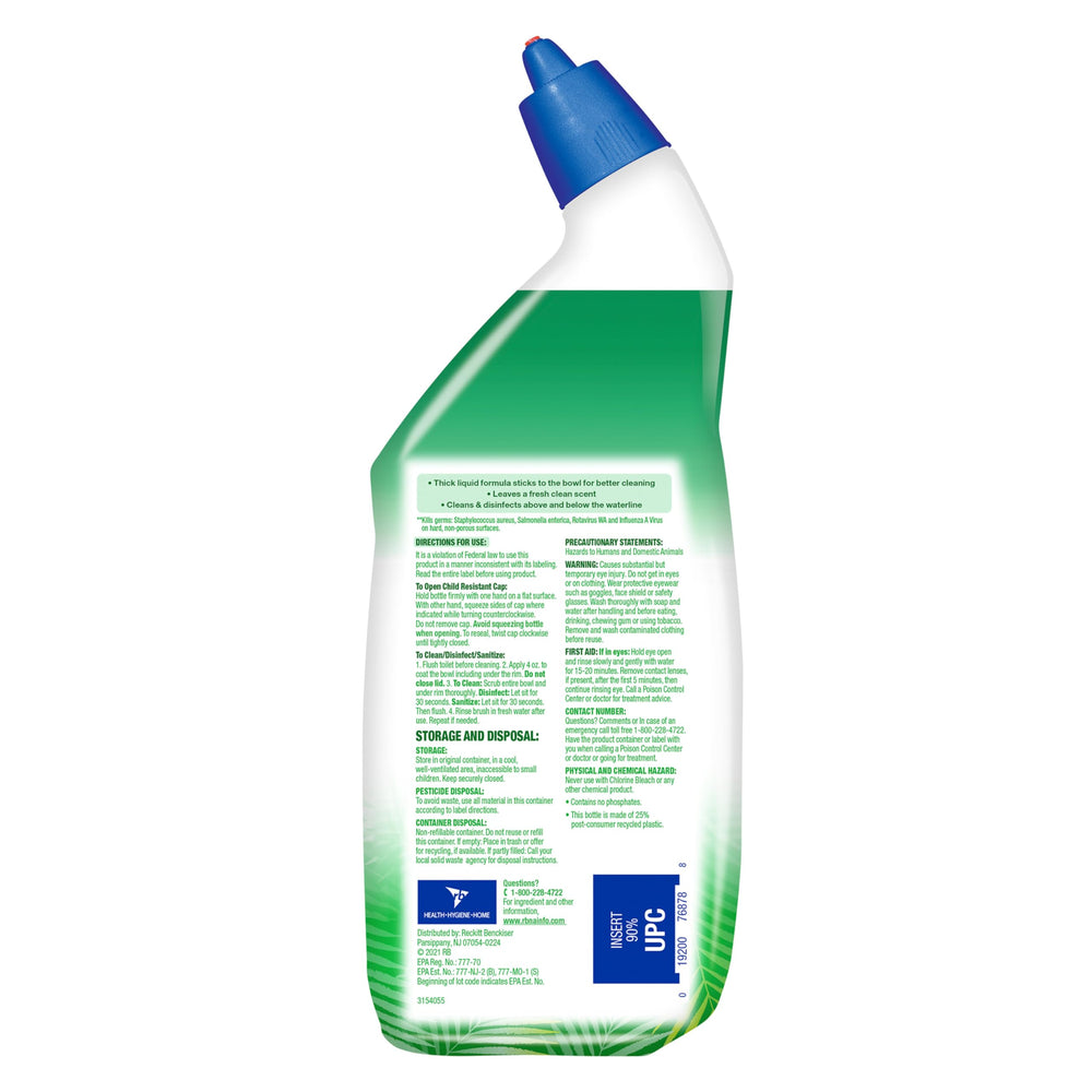 Lysol Forest Rain scent close-up highlighting fresh fragrance