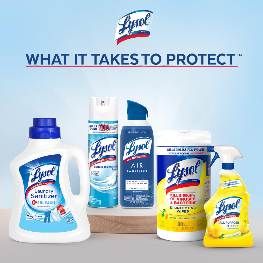 Lysol disinfecting wipes classroom-use visual for hygienic spaces.