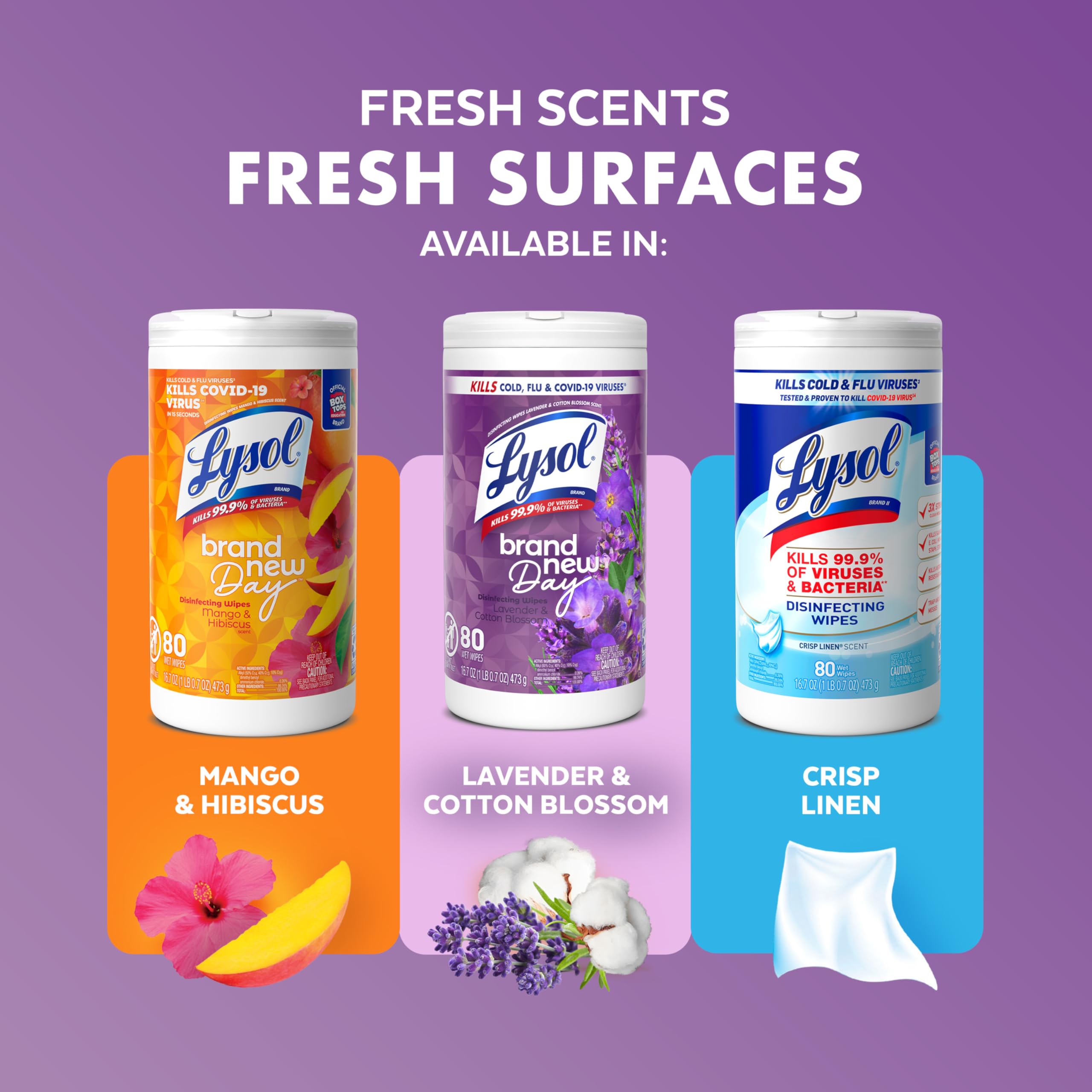 Lysol wipes no bottles or sponges needed.