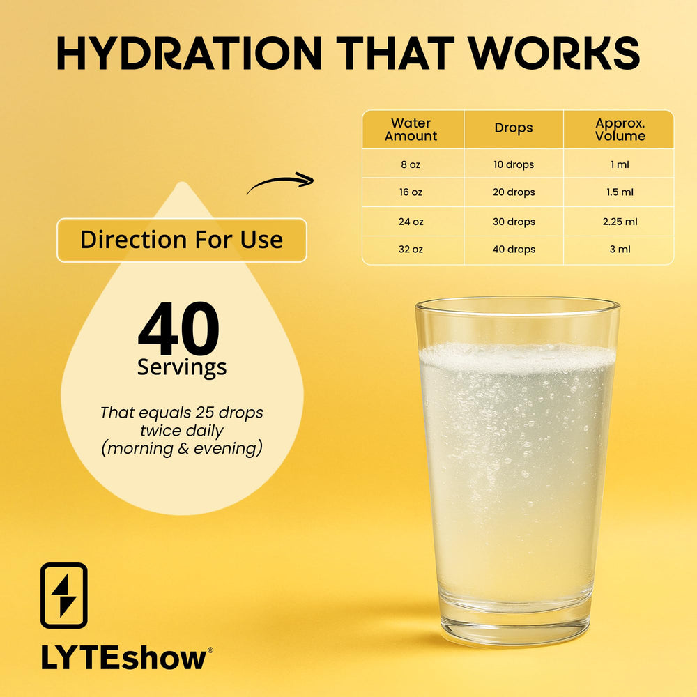LyteShow keto-friendly hydration during fasting or low-carb days.