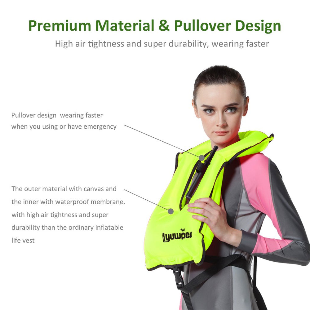 Lyuwpes inflatable valve in use for quick inflation and deflation