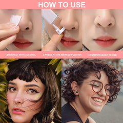 Lyuxzad disposable piercing unit shows hygienic single use design