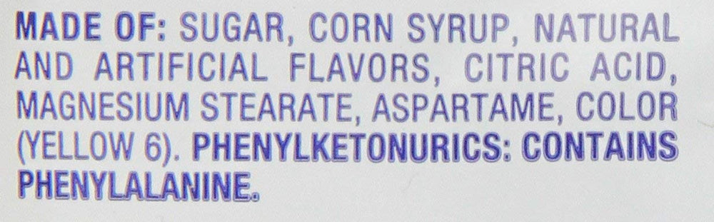Classic LifeSavers flavor pairing adds a nostalgic citrus-mint experience.