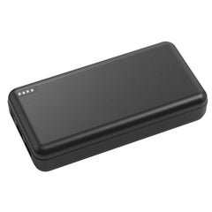 Lyzuepely battery pack with USB ports side view for easy charging