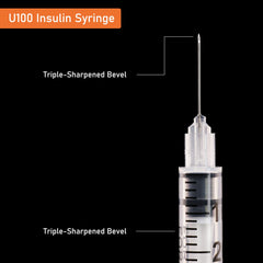 LZHNB syringe barrel with clear markings for easy dose reading.