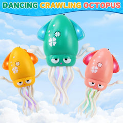 LZZAPJ octopus ears flashing and tentacles twirling enhance sensory play.