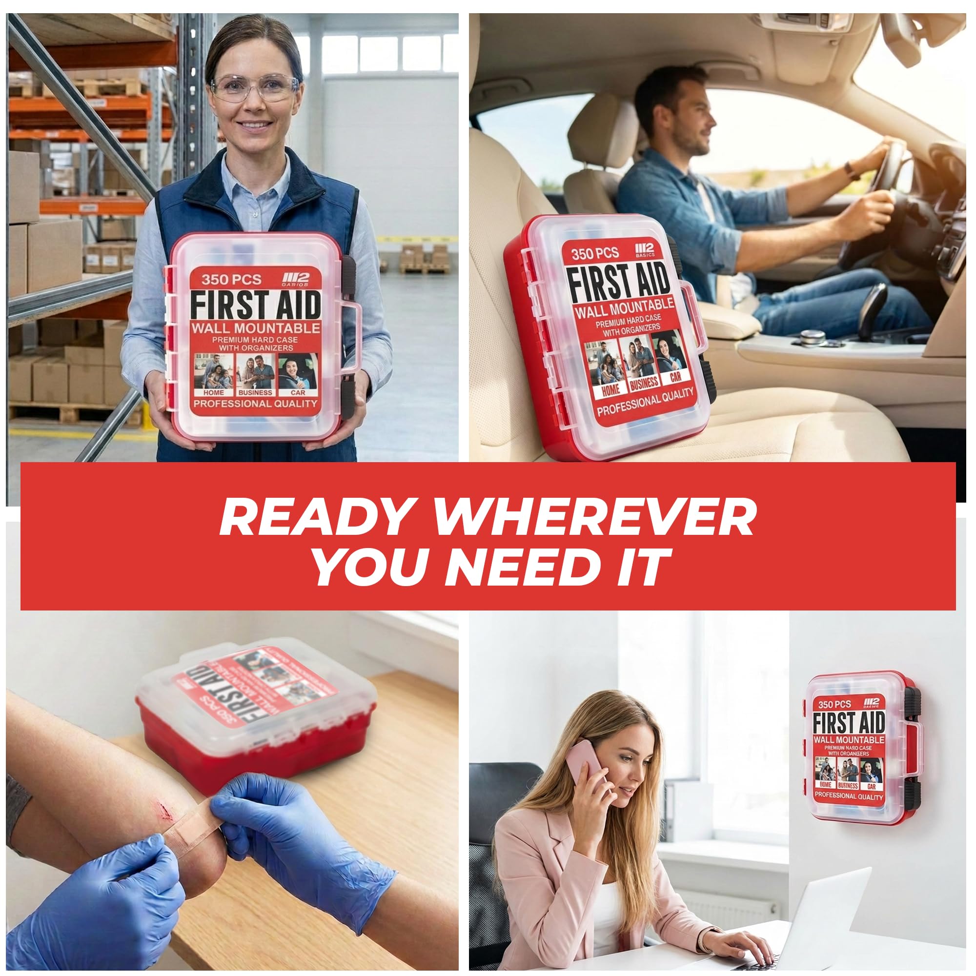 Warehouse setup with M2 BASICS for fast on-site assistance