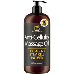 M3 Naturals firming body oil bottle highlighting hydration and smoother skin