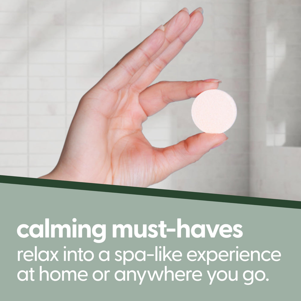 Minimalist box featuring M3 Naturals eucalyptus steamers.