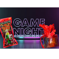 Ma Lit Candy Chamoy Pickle Kit with fruit roll-up for playful twists.