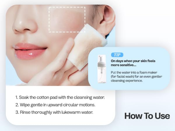 Ma:nyo Pure Cleansing Water removes makeup while hydrating for comfortable all-day use.
