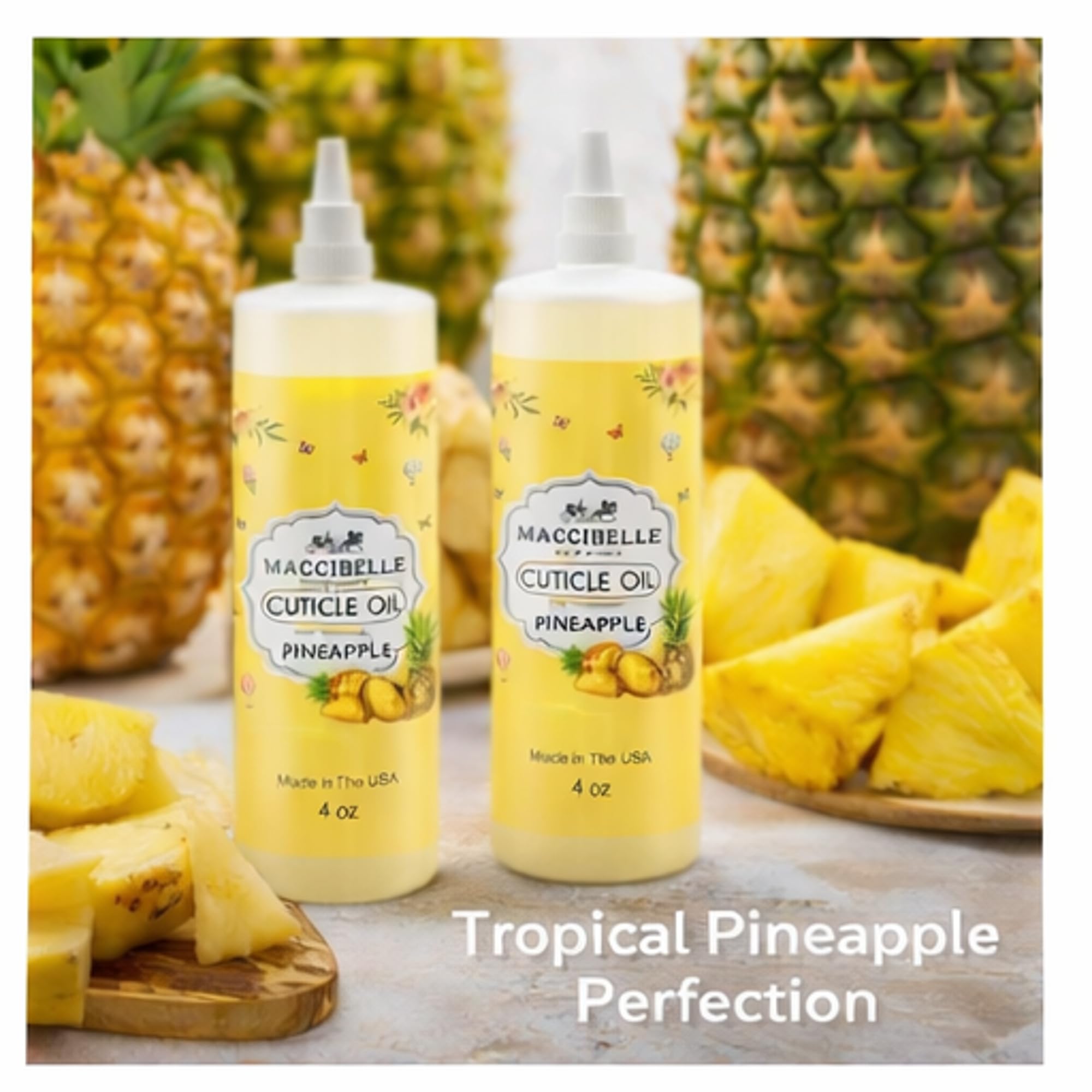 Maccibelle cuticle oil packaging on display for easy purchase.
