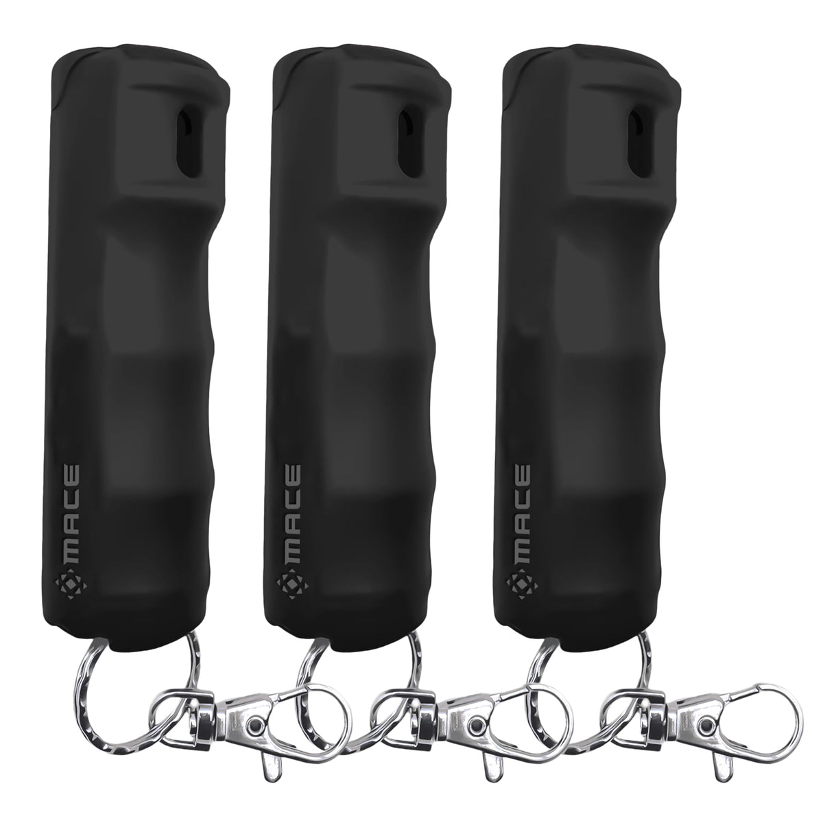 Mace Pepper Spray with ergonomic grip supports precise self-defense.