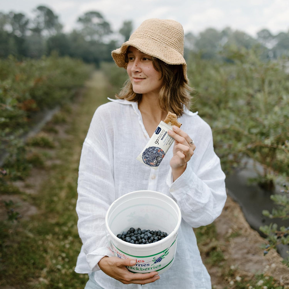 GoMacro mother-daughter-owned brand portrait emphasizing wellness and sustainability.