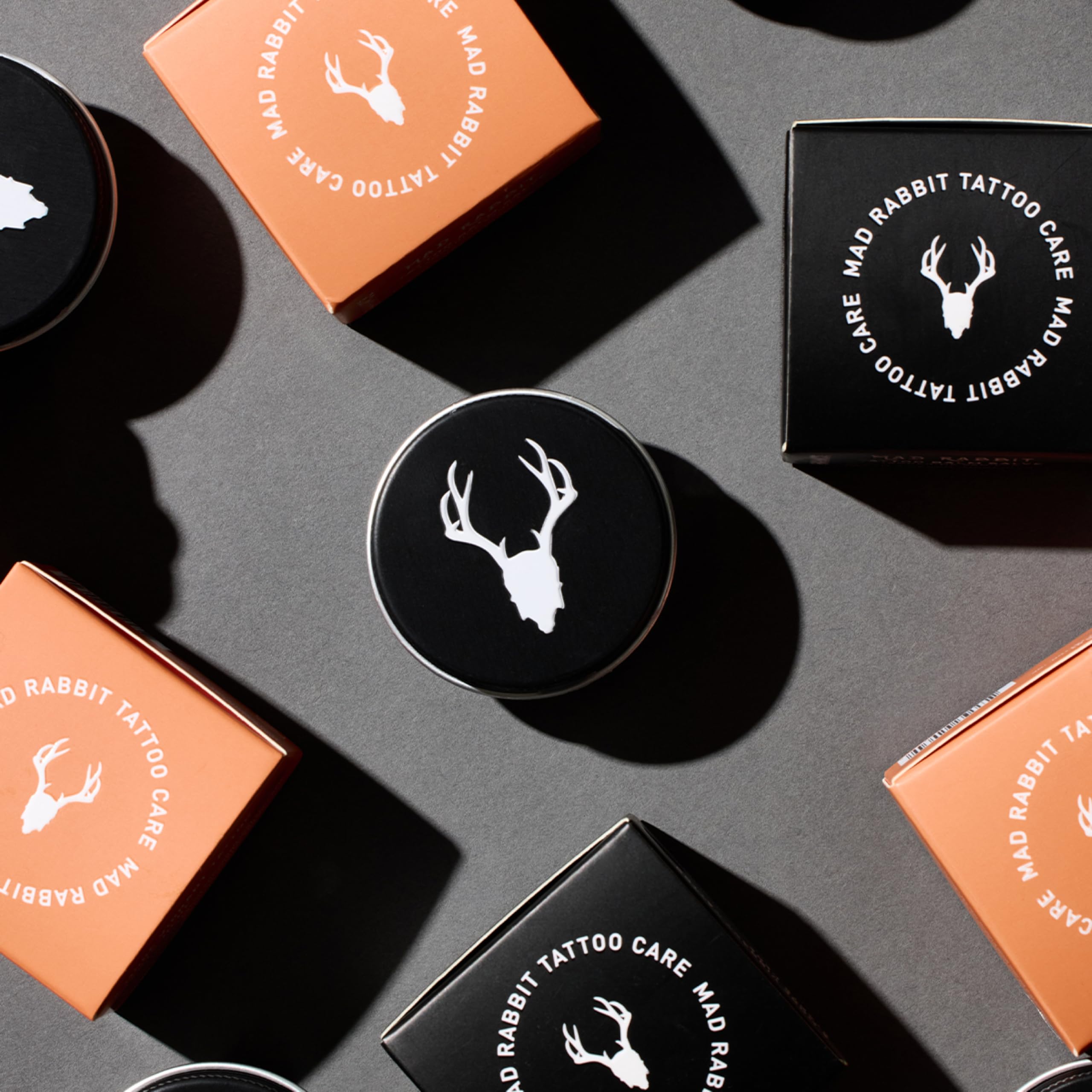 Mad Rabbit ingredients visual highlighting natural oils and butters for skin support
