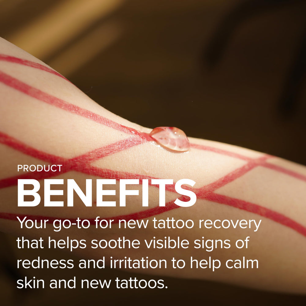 Natural ingredients in Mad Rabbit tattoo aftercare highlighted