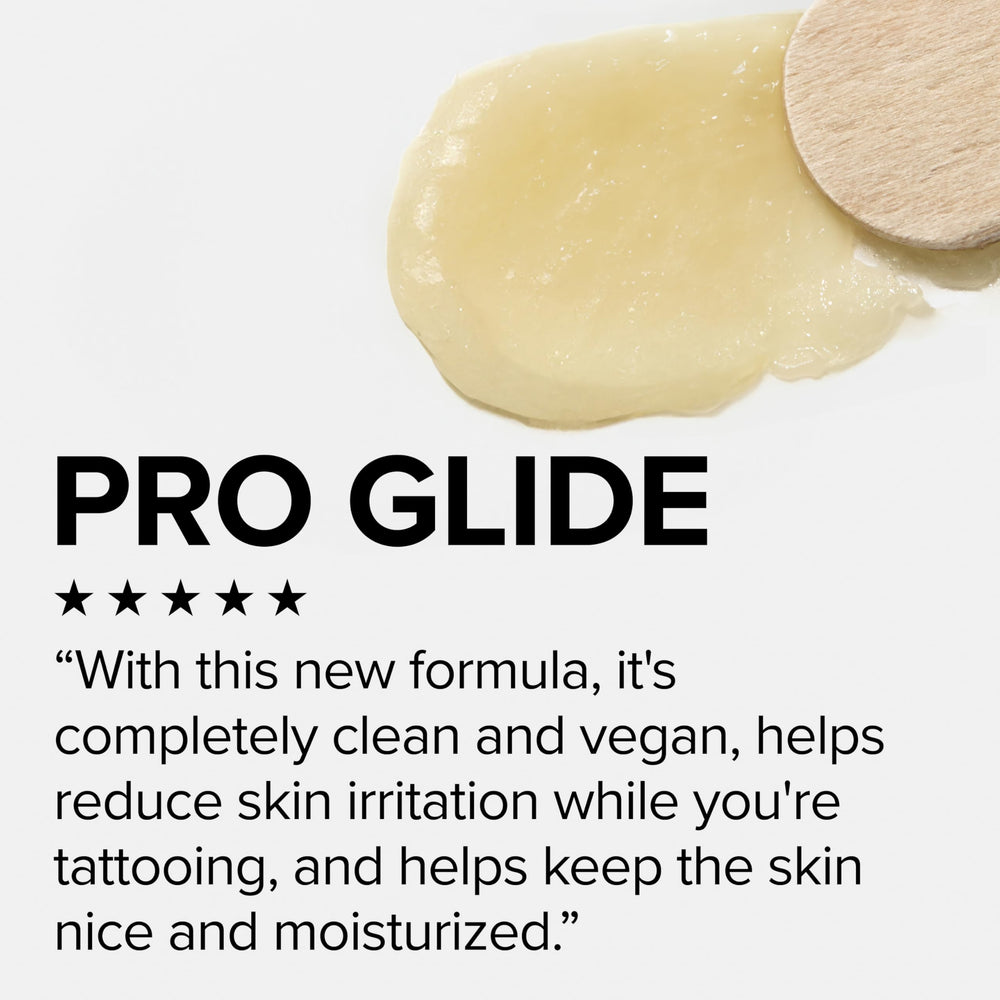Mad Rabbit Tattoo Artist Glide ingredients highlight sunflower oil, shea butter, cocoa butter for hydration
