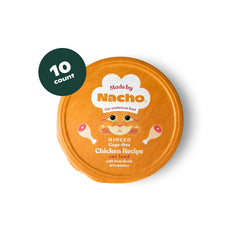 Made by Nacho bone broth image highlights hydration and rich aroma.
