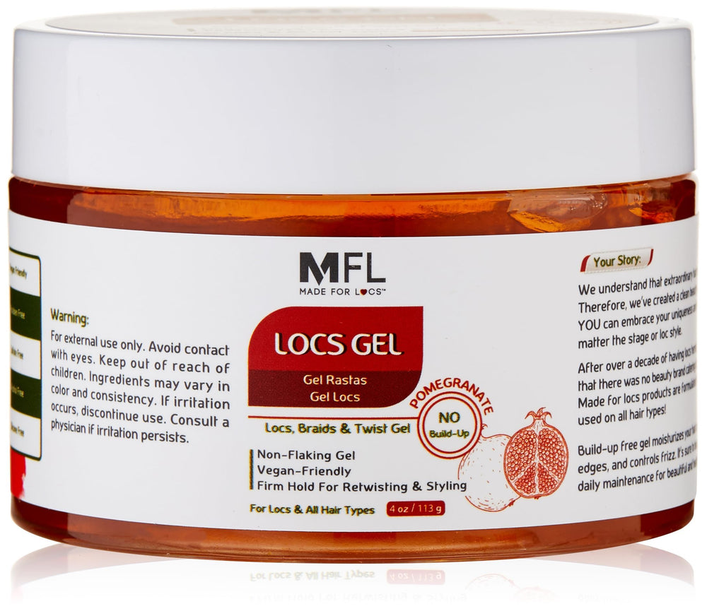 Made For Locs pomegranate scent for a fresh styling experience.