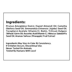 MFL Made For Locs vegan oil spray closeup texture reveals a lightweight oil