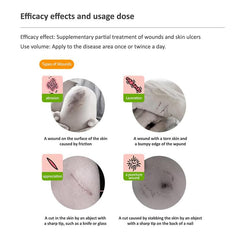 MADECA Derma Madecassol Care ointment texture swatch, smooth non-greasy cream for quick absorption.