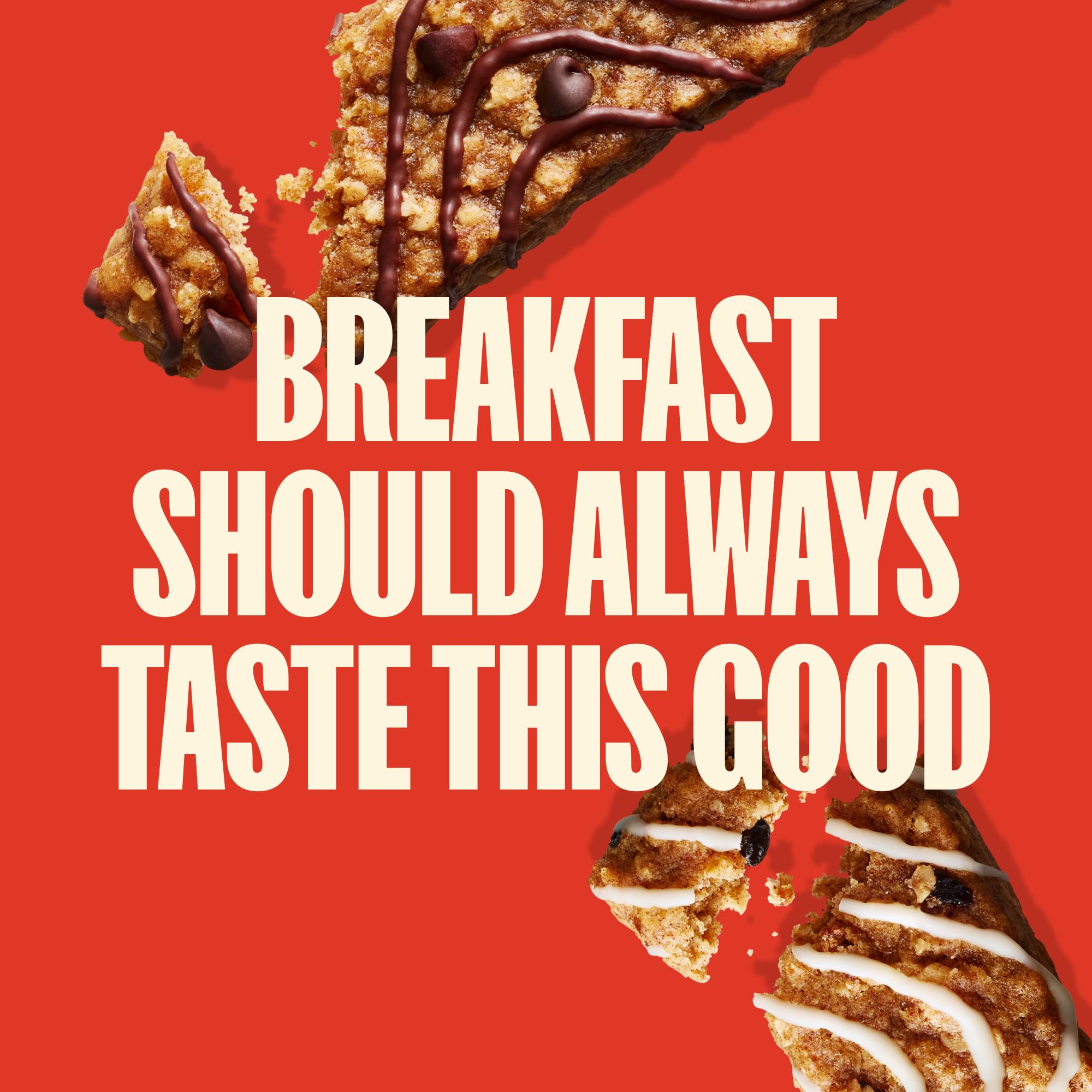 MadeGood Mornings Individually Wrapped bars for portion control.