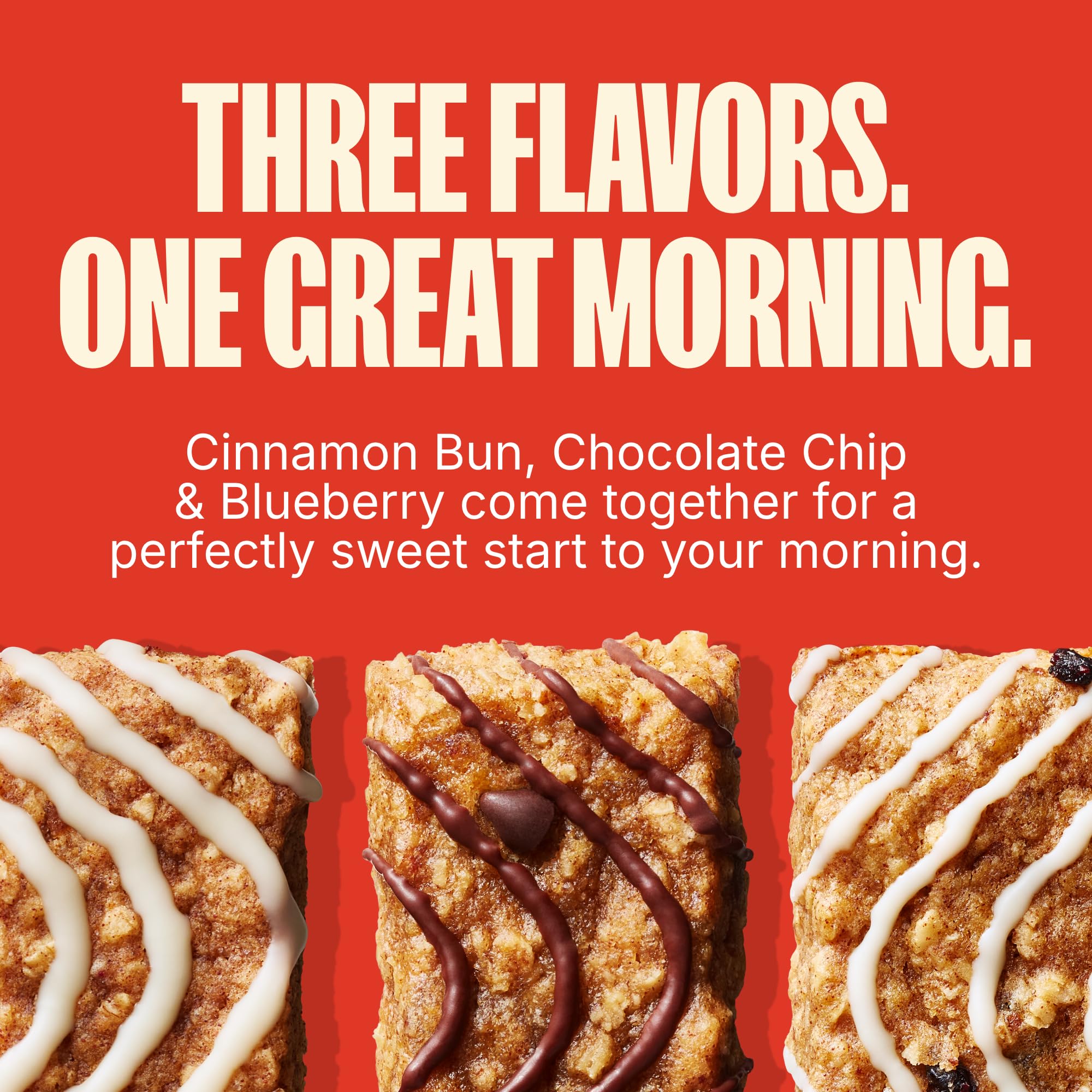 MadeGood Cinnamon Bun bars in the variety pack offer quick flavor.