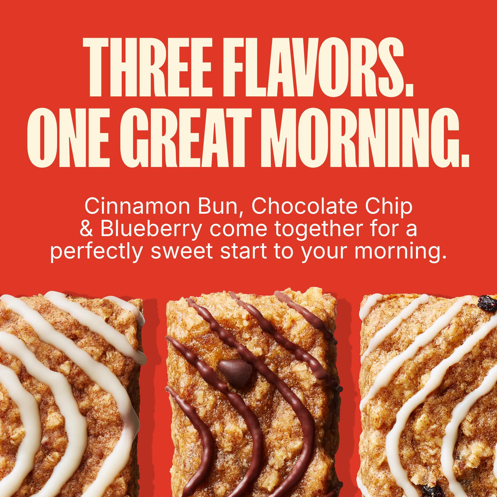 MadeGood Cinnamon Bun bars in the variety pack offer quick flavor.