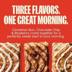 MadeGood Cinnamon Bun bars in the variety pack offer quick flavor.