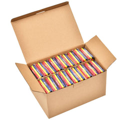 Madisi Crayons Bulk Pack Box: durable case keeps classroom supplies organized.
