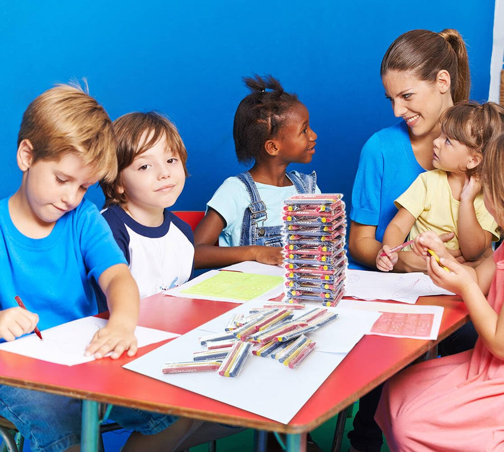 Madisi Crayons Non-Toxic for Ages 3 and Up: safe, creative play for kids.