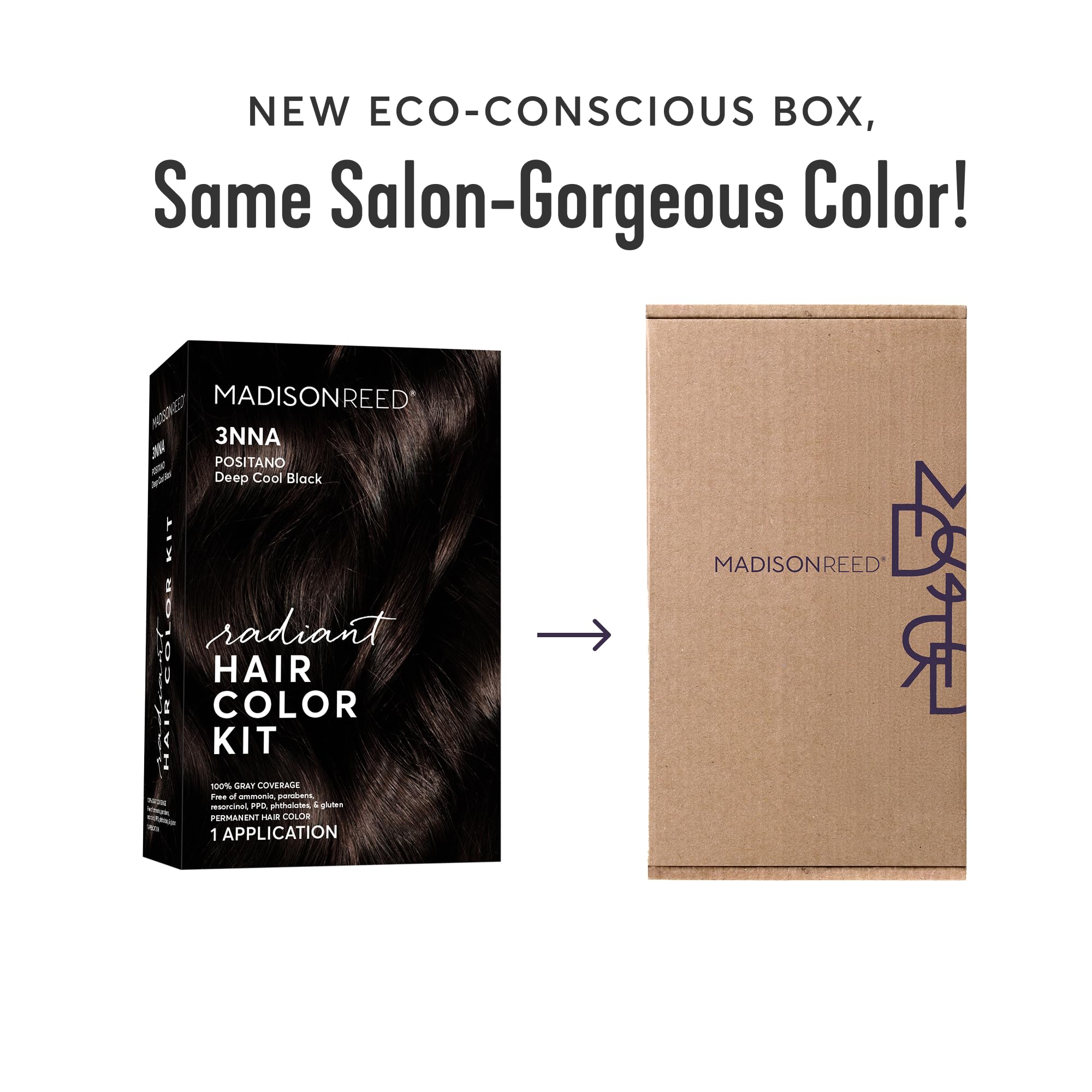 Madison Reed Radiant Color cream color tube ready for smooth at-home application