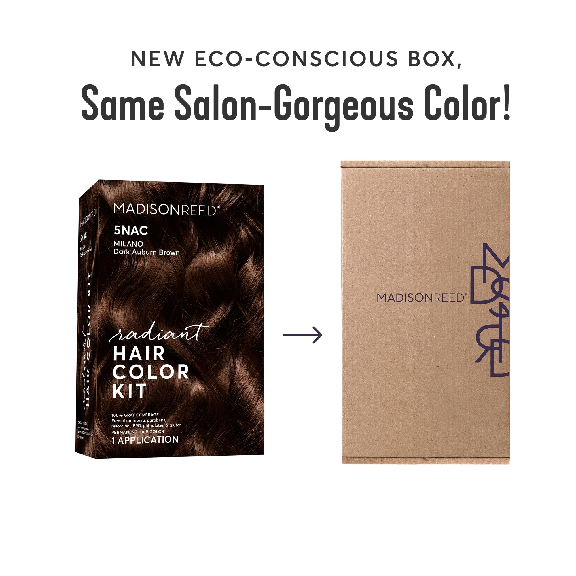 Madison Reed Radiant Color Kit activator blends with cream for even, long-lasting results.