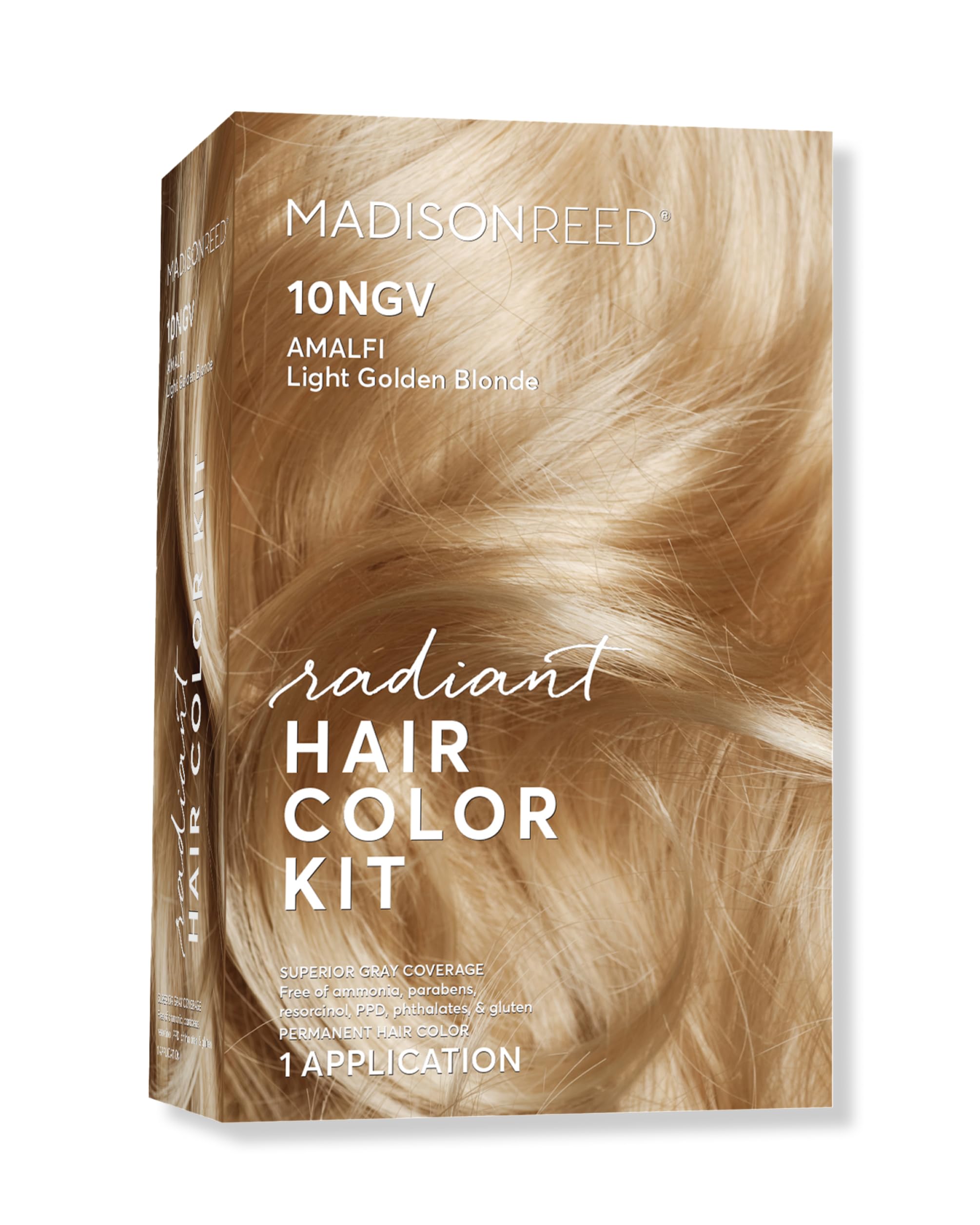 Madison Reed Radiant Color Kit Amalfi Blonde bottle for at-home color application