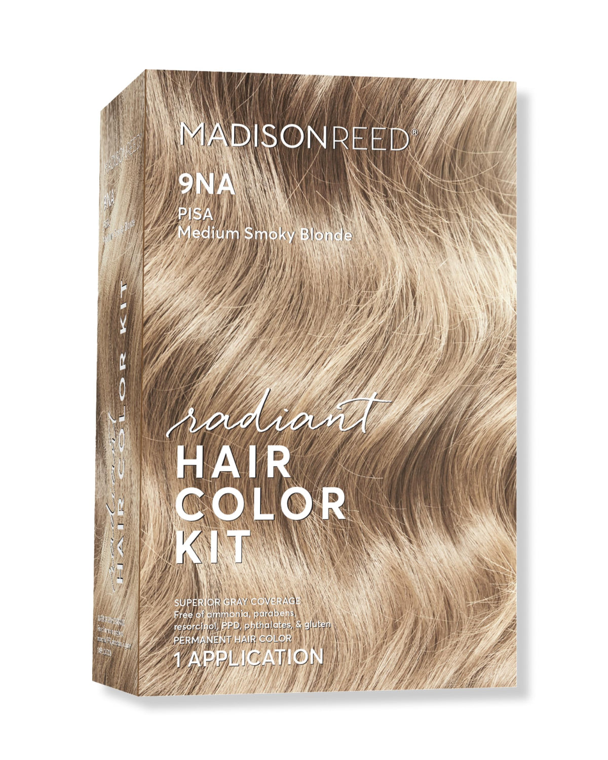 Madison Reed Radiant Color kit bottle application for even gray blending