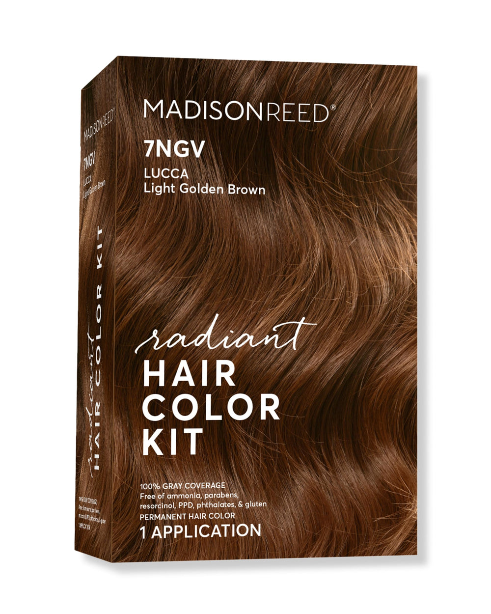 Madison Reed Radiant Color kit contents for at-home color application