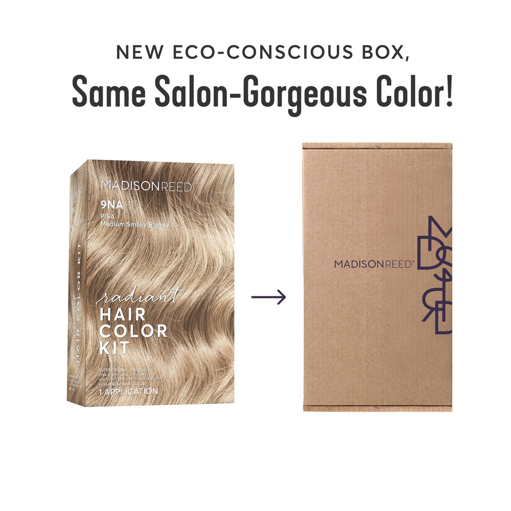 Madison Reed Radiant Color kit cream color for Pisa Blonde shade